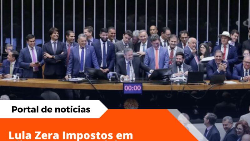 Vitória histórica na reforma tributária: governo Lula garante isenção de impostos sobre alimentos essenciais