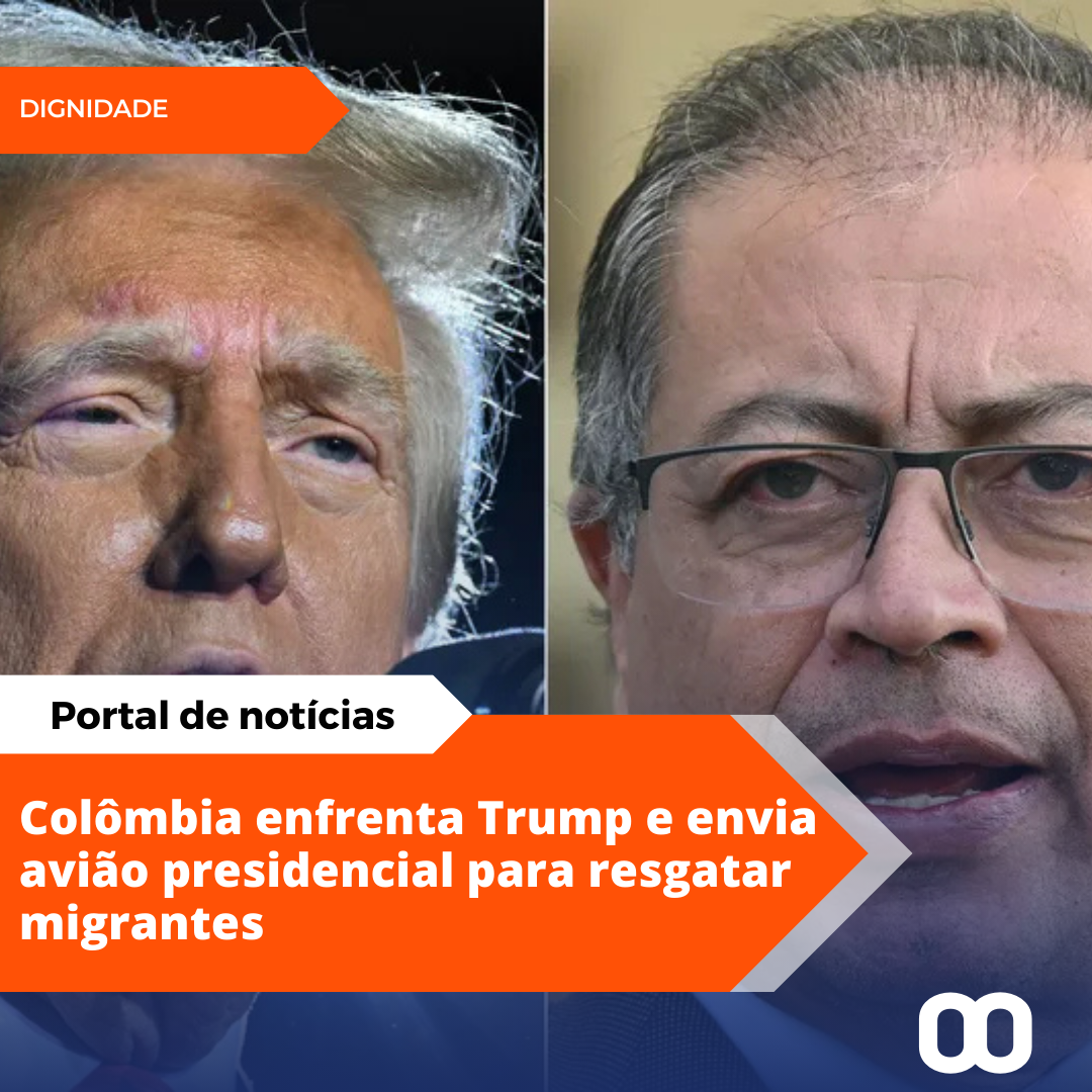 Colômbia usará avião presidencial para transportar migrantes deportados dos EUA