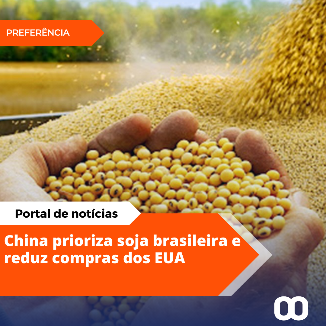 China substitui soja dos EUA pela do Brasil, sem Trump no meio