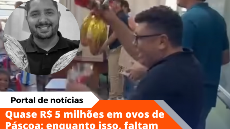 Contrato milionário para ovos de Páscoa em Ourinhos levanta suspeitas de favorecimento e conexões políticas