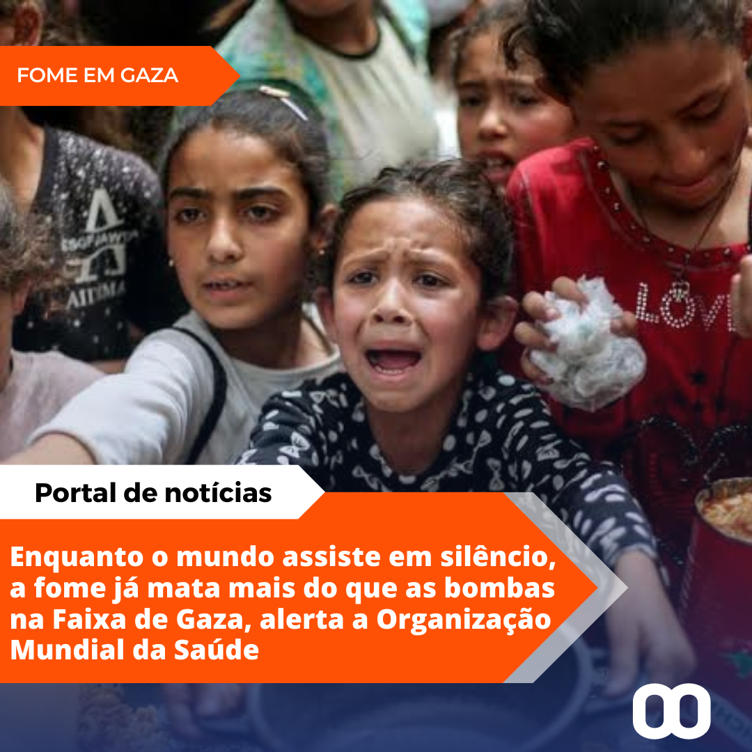 Crise Humanitária em Gaza: Fome já mata mais do que os bombardeios, alerta OMS