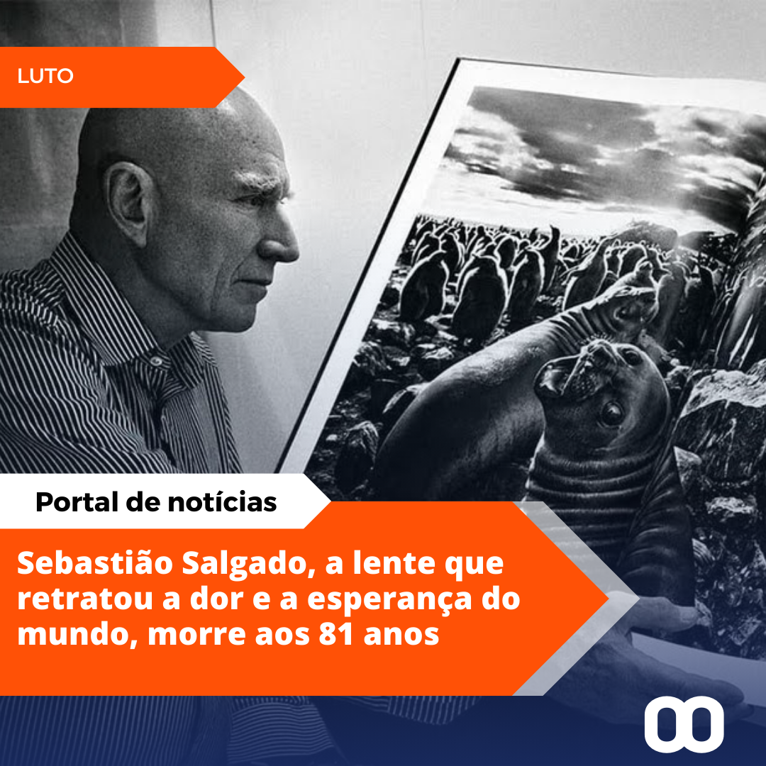 Morre Sebastião Salgado, o brasileiro que eternizou a dor e a beleza do mundo através de sua lente