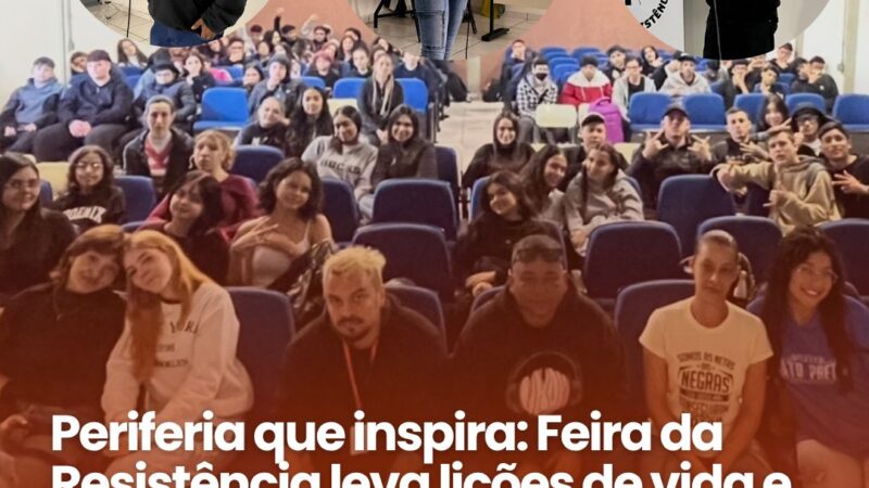 Feira da Resistência leva inspiração e empoderamento para alunos da ETEC na Semana de Empreendedorismo