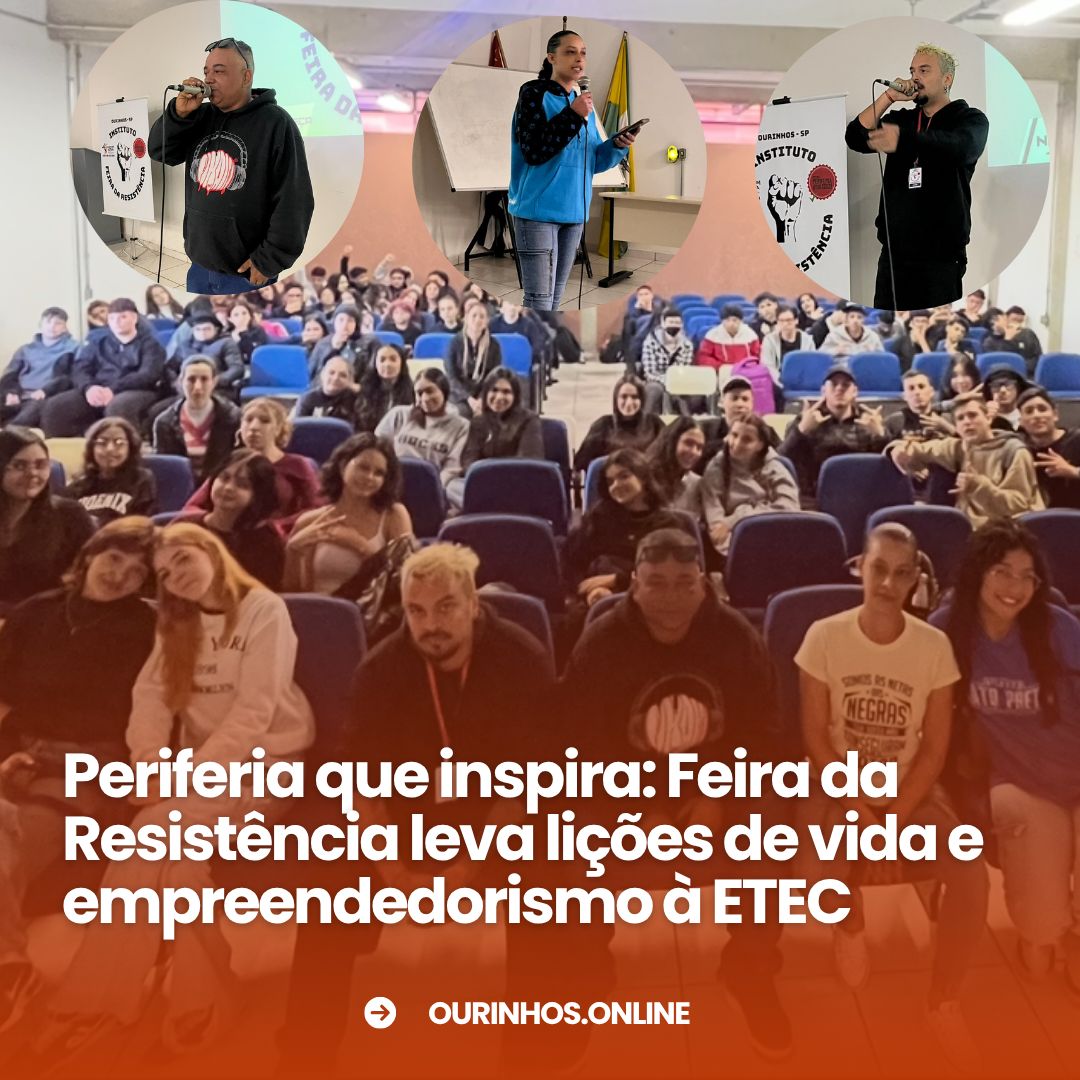 Feira da Resistência leva inspiração e empoderamento para alunos da ETEC na Semana de Empreendedorismo
