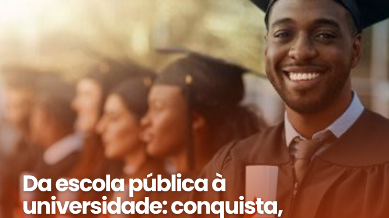 PNAD Educação: mais estudantes de escolas públicas no ensino superior