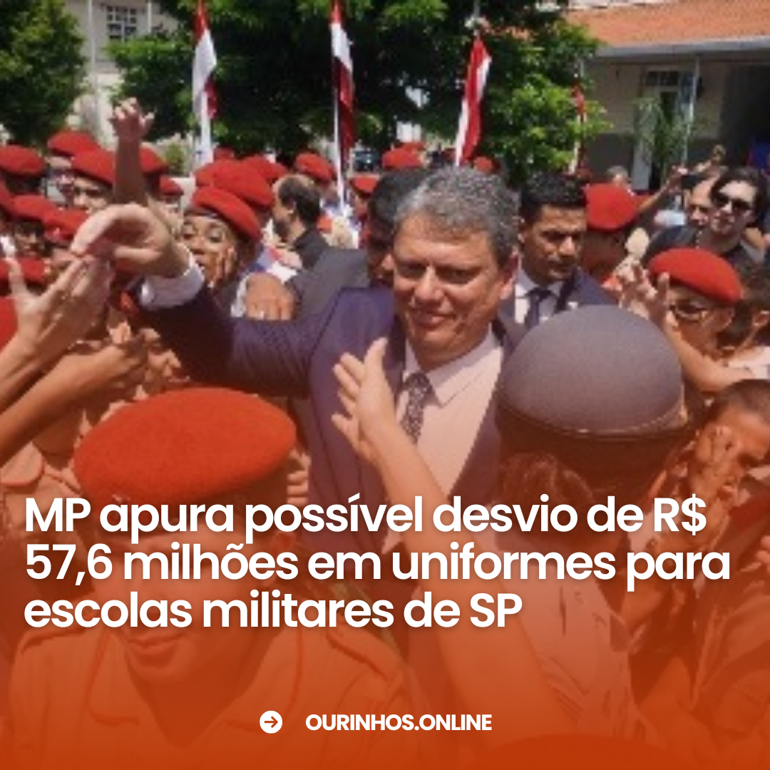 MP apura possível desvio de R$ 57,6 milhões em uniformes para escolas militares de SP