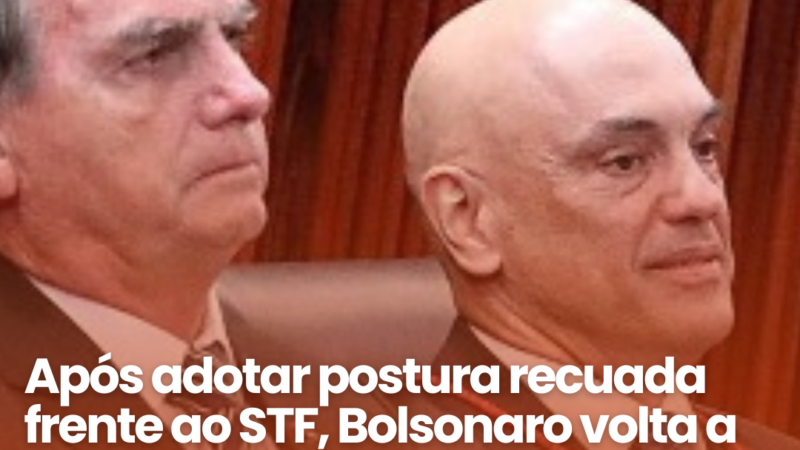 Após depoimento, Bolsonaro volta a atacar o STF e chama processo de “farsa”