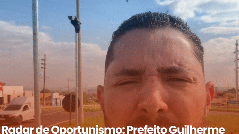 Radar de Oportunismo: Prefeito Guilherme Gonçalves se omite sobre responsabilidade do Estado e promove desinformação
