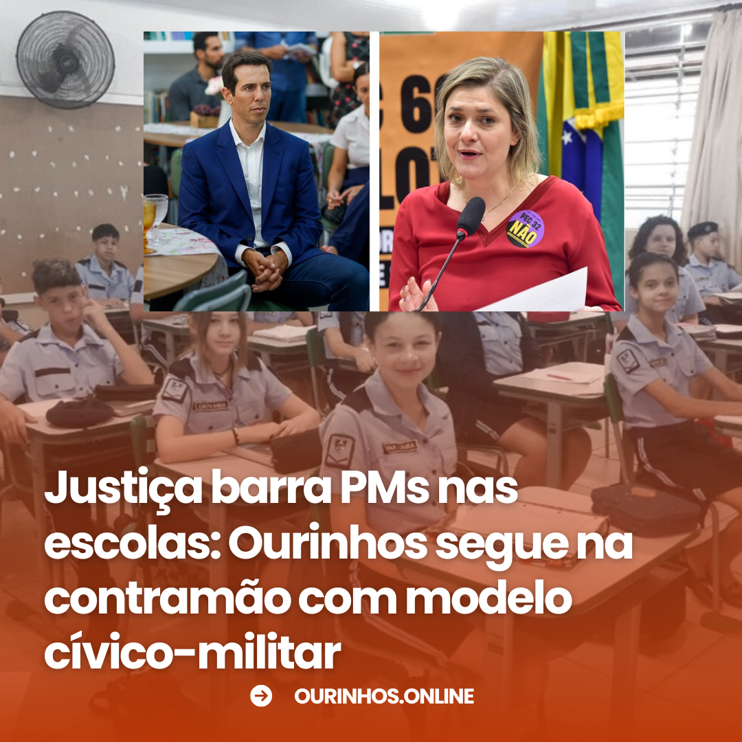 Justiça suspende contratação de PMs para escolas cívico-militares em SP; modelo é adotado em Ourinhos apesar de críticas