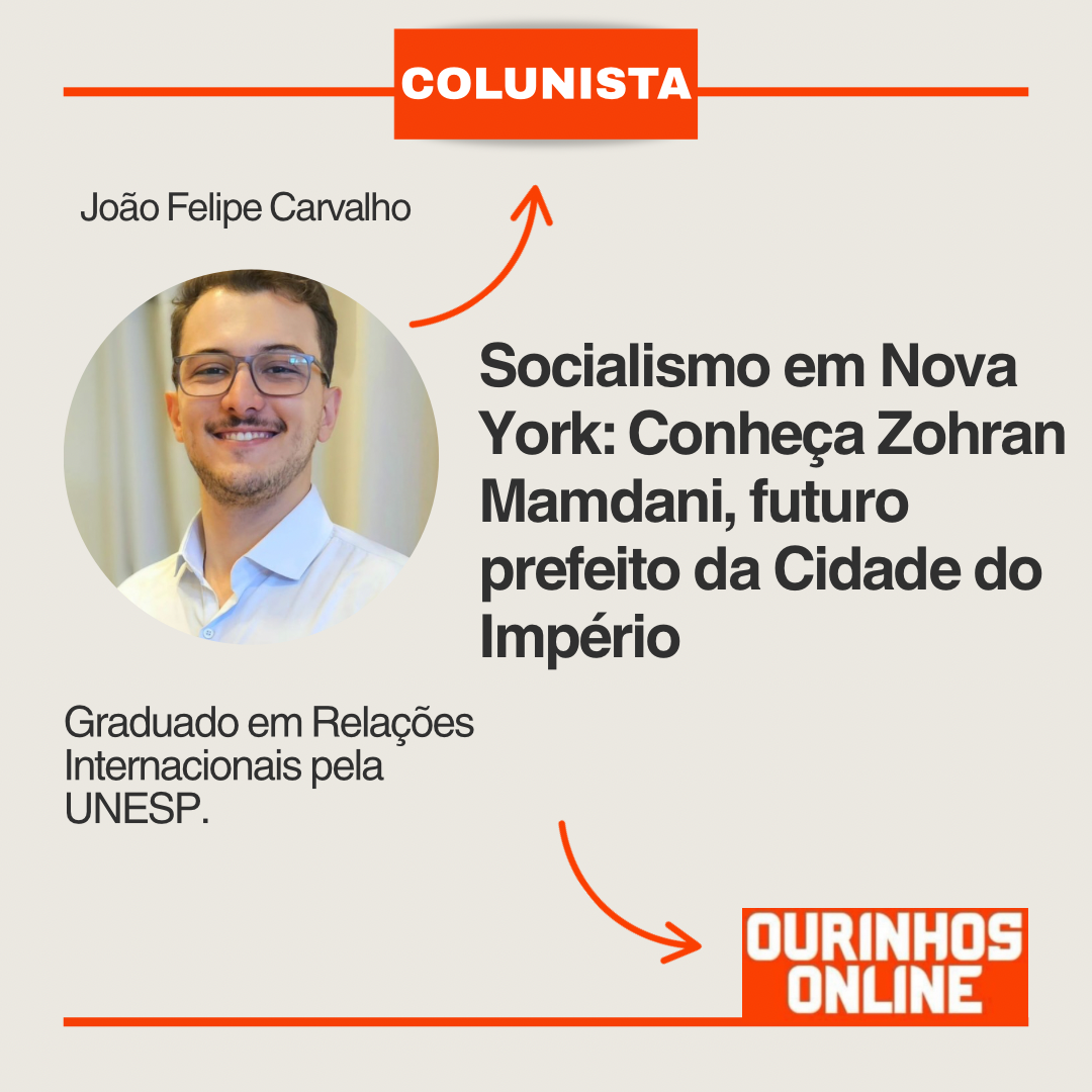 Socialismo em Nova York: Conheça Zohran Mamdani, futuro prefeito da Cidade do Império – Por João Felipe Carvalho