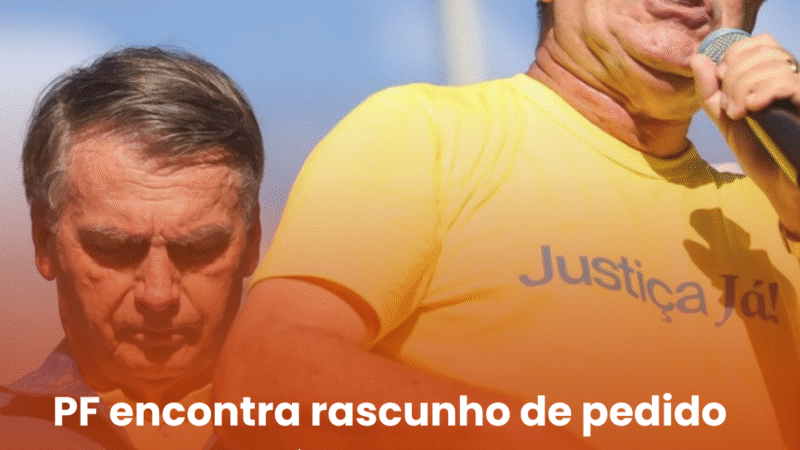 PF encontra rascunho de pedido de asilo político na Argentina no celular de Jair Bolsonaro