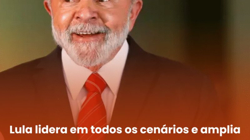 Lula lidera em todos os cenários e amplia vantagem sobre adversários no 2º turno, aponta Quaest