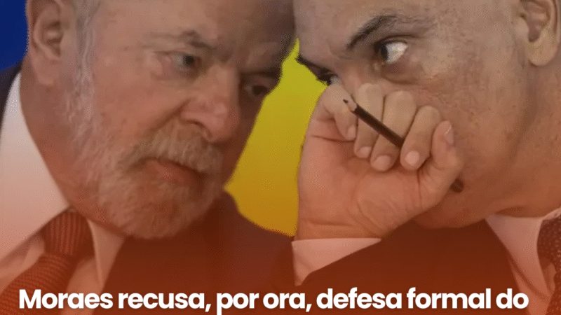 Moraes recusa, por ora, defesa formal do governo brasileiro diante de sanções dos EUA