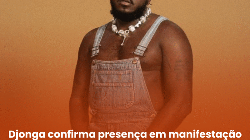 Djonga confirma presença em manifestação contra a PEC da Bandigadem e gera reação entre bolsonaristas