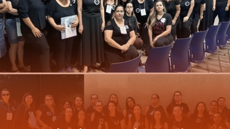 Protesto silencioso em Ourinhos: professores cobram cumprimento do piso salarial