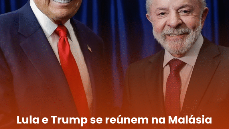 Lula e Trump se reúnem na Malásia e abrem caminho para reaproximação entre Brasil e EUA