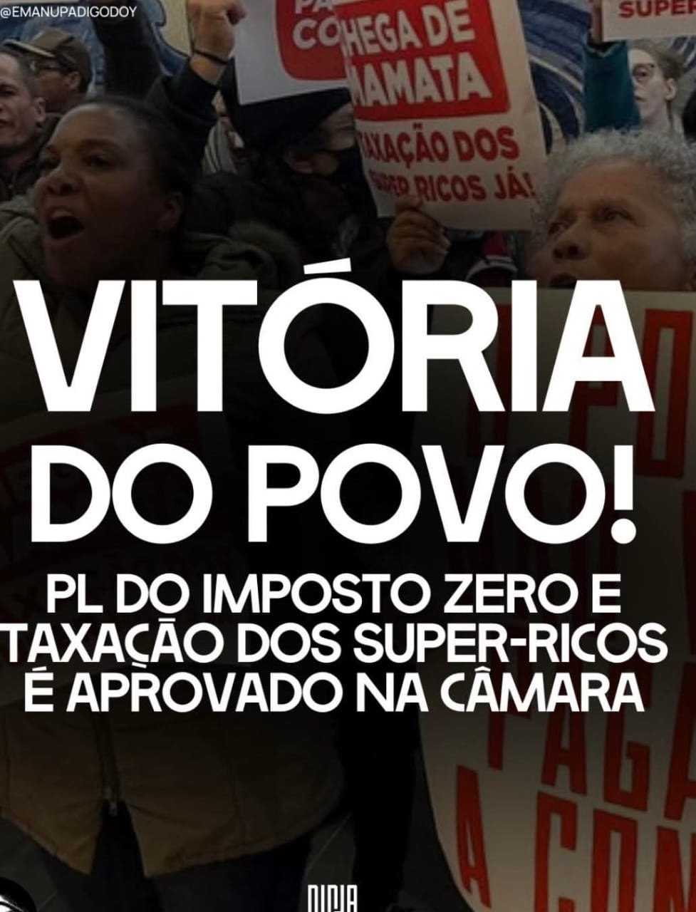 Câmara aprova isenção do Imposto de Renda para salários de até R$ 5 mil
